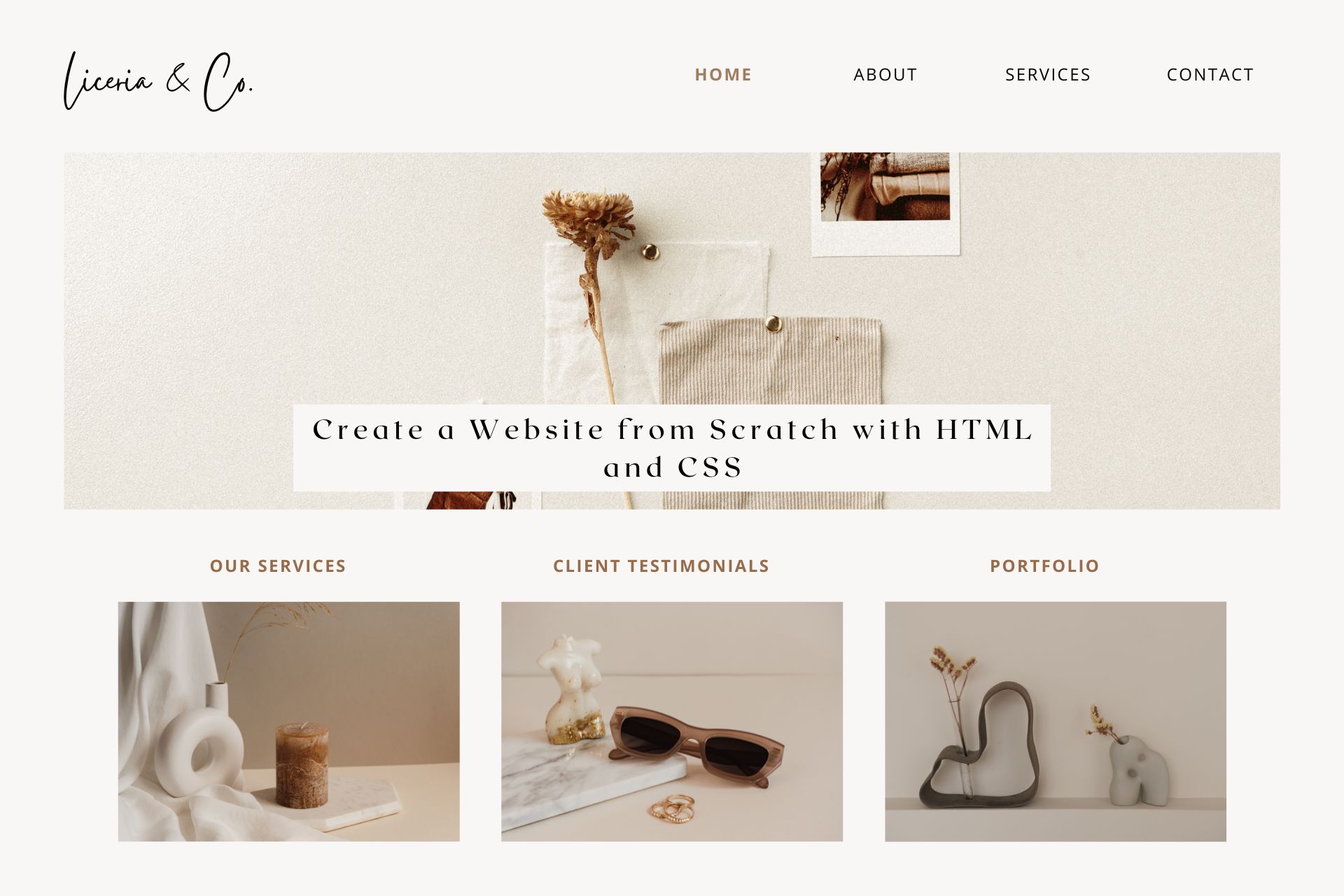 A Step-by-Step Guide: How to Create a Website from Scratch with HTML and CSS