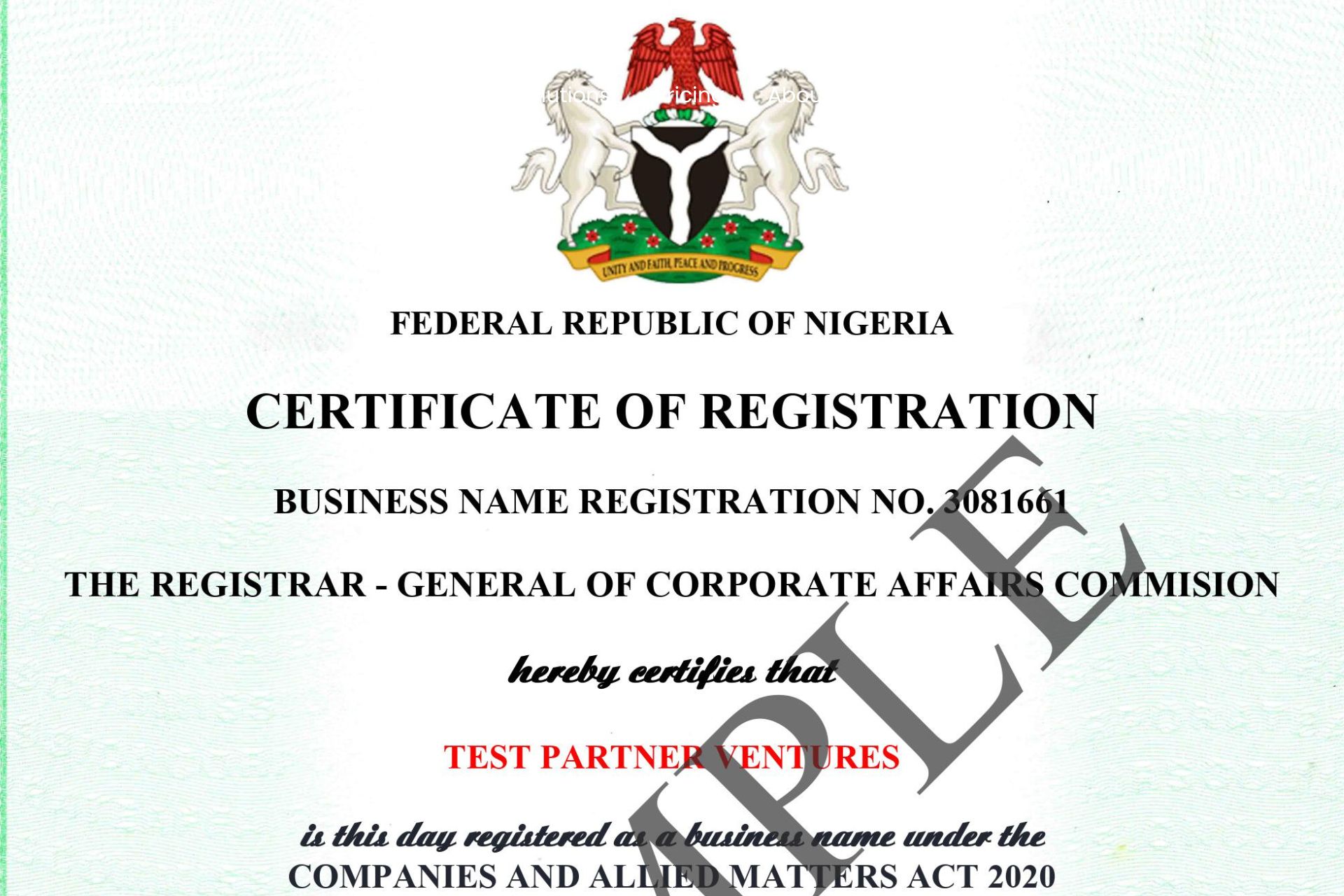 How to Register Business in Nigeria Online